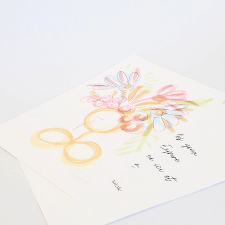 Cartes d’affirmations et aquarelles - Ta grand-mère Approuve