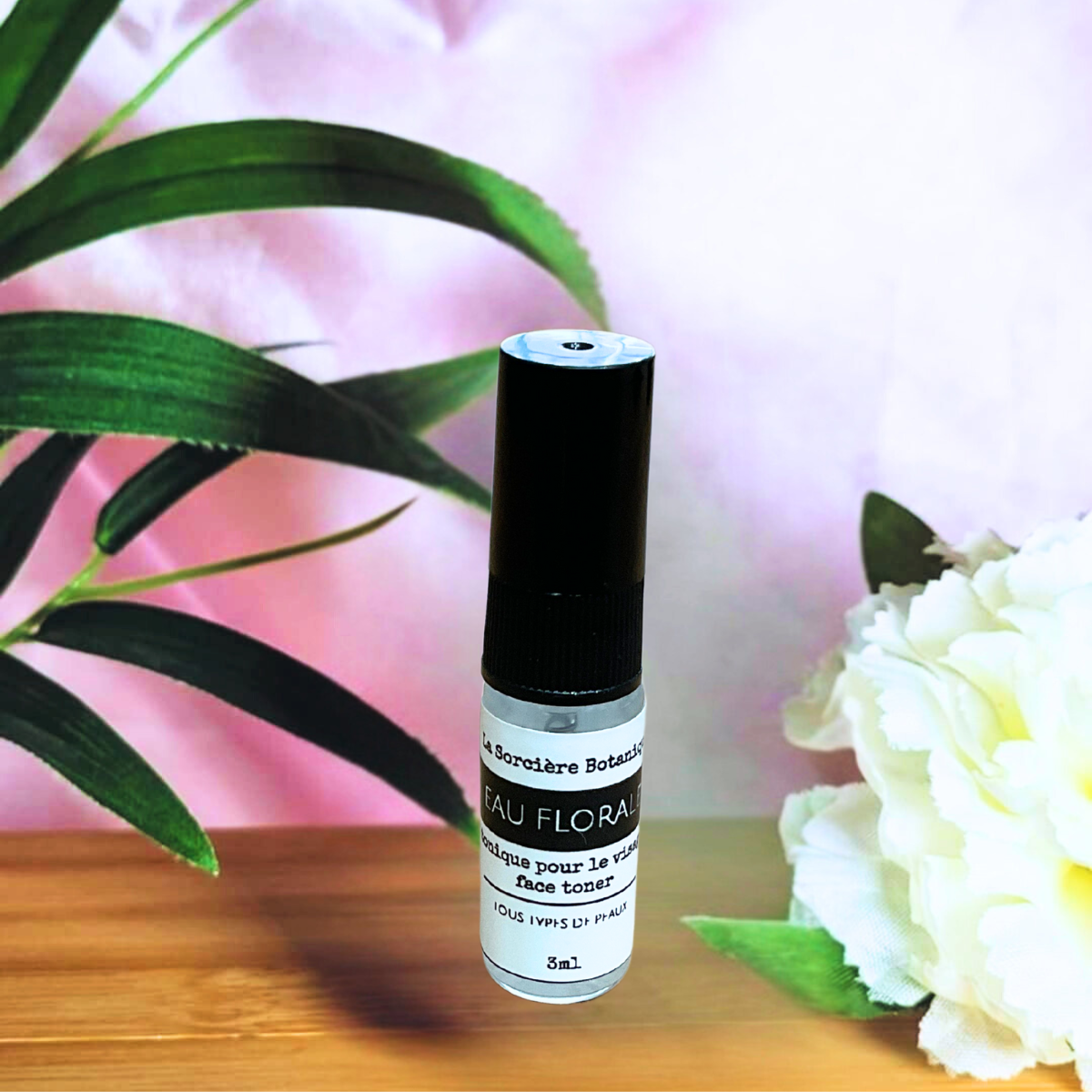 Eau florale- Mini tonique pour le visage