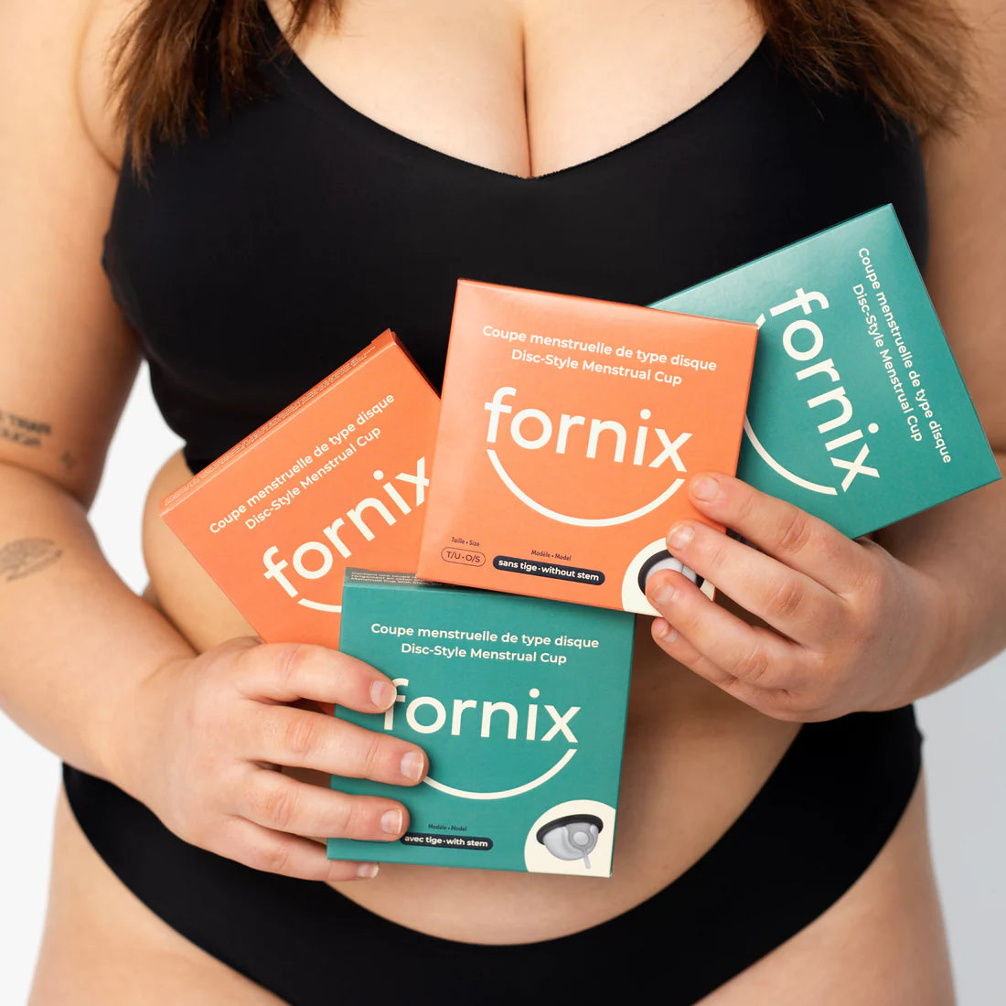 Disque menstruel fornix