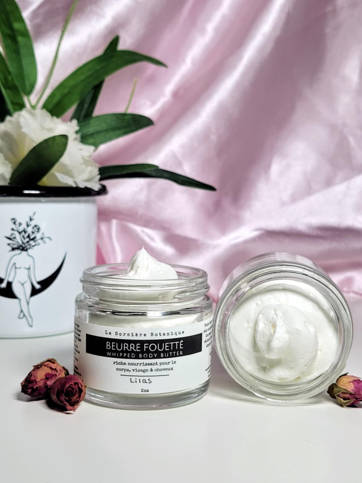Beurre fouetté envoutant- nourrit la peau sèche, sensible & fragile