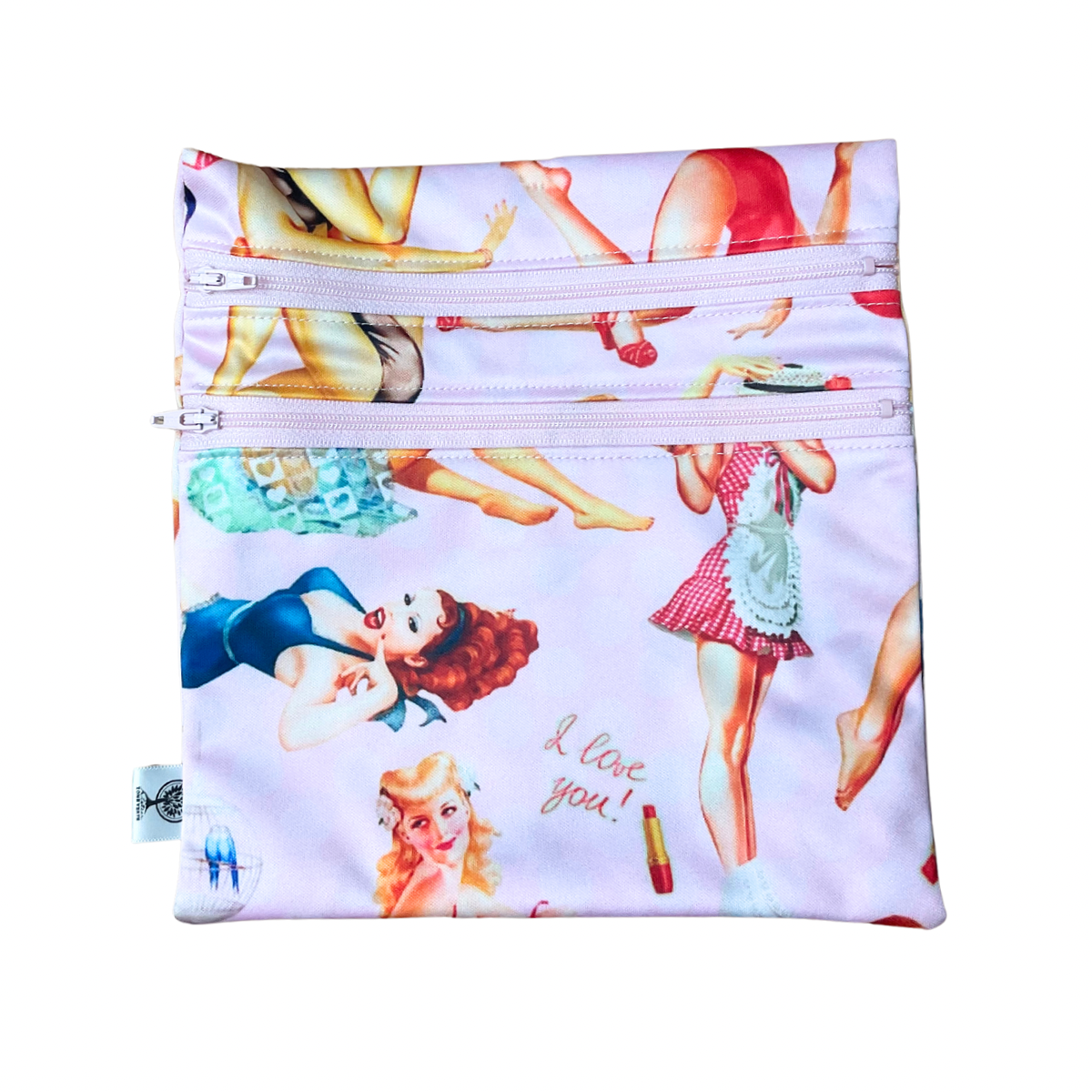 Sac de transport et de rangement pour serviette hygiénique lavable