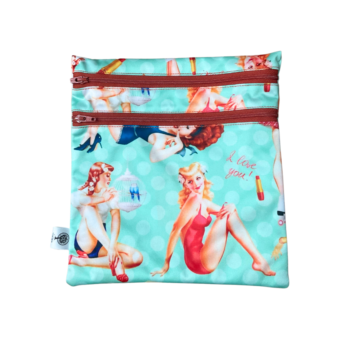 Sac de transport et de rangement pour serviette hygiénique lavable