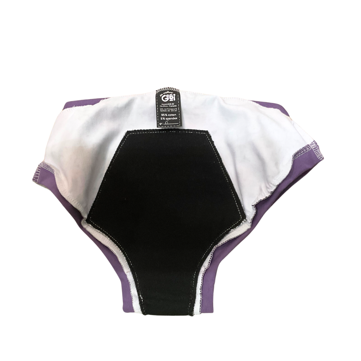 Culotte menstruelle de nuit taille régulière