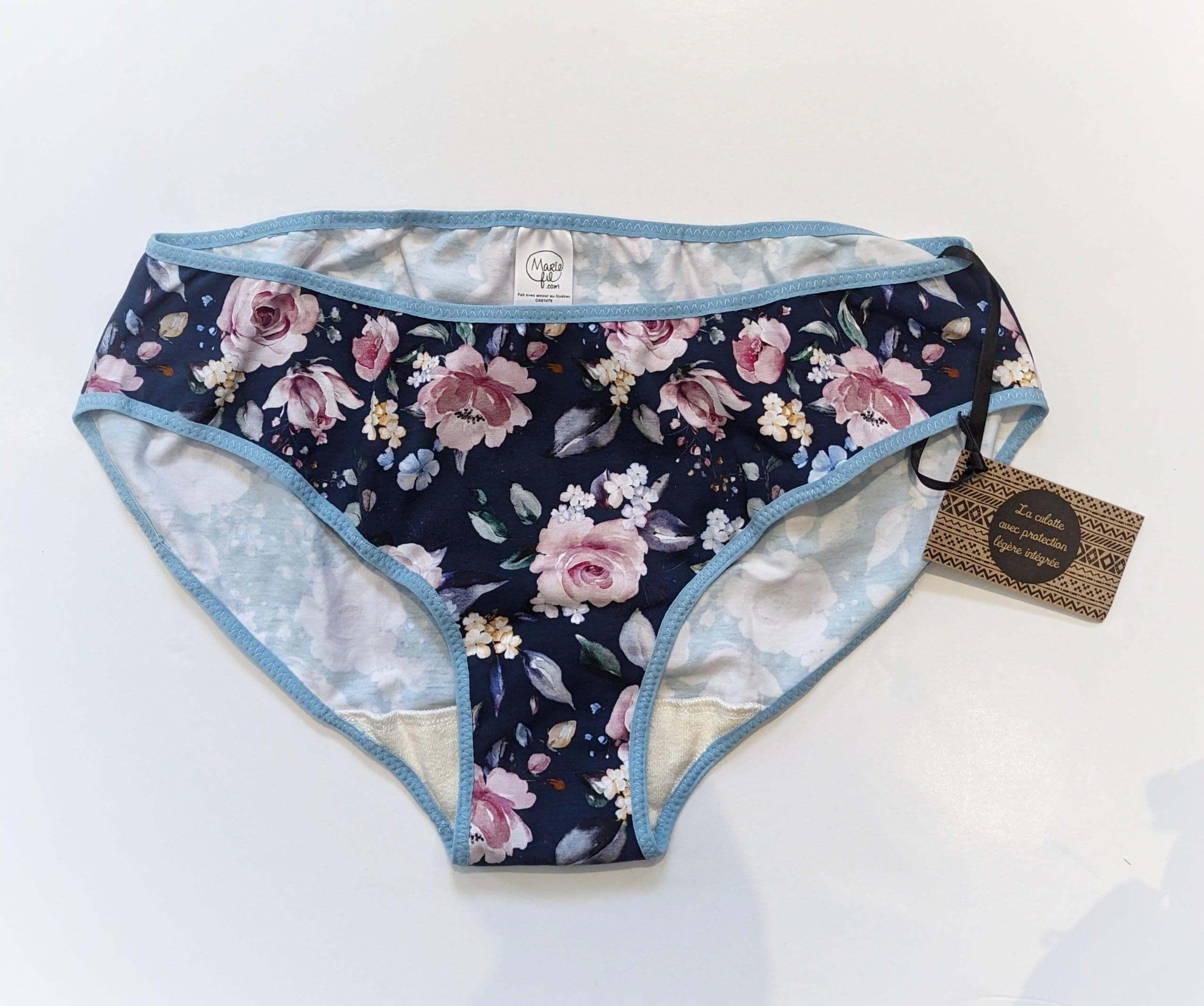 Culottes hygiéniques protège-dessous avec absorbant intégré - Ta grand-mère Approuve