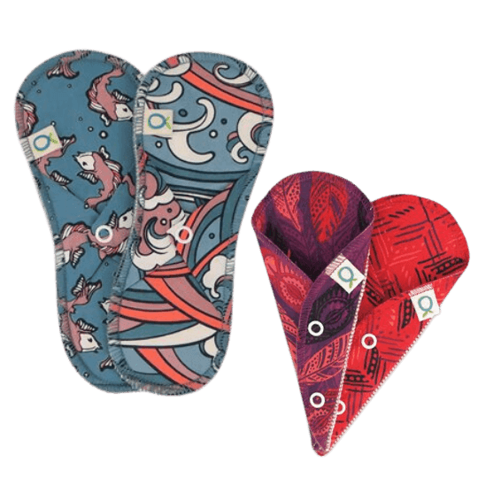 Duo de serviettes lavables naturelles non-teintes - tagrandmereapprouve