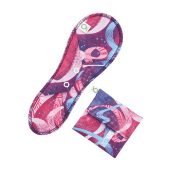 Duo Öko-Teen serviette hygiénique pour ado + pochette individuelle - Ta grand-mère Approuve