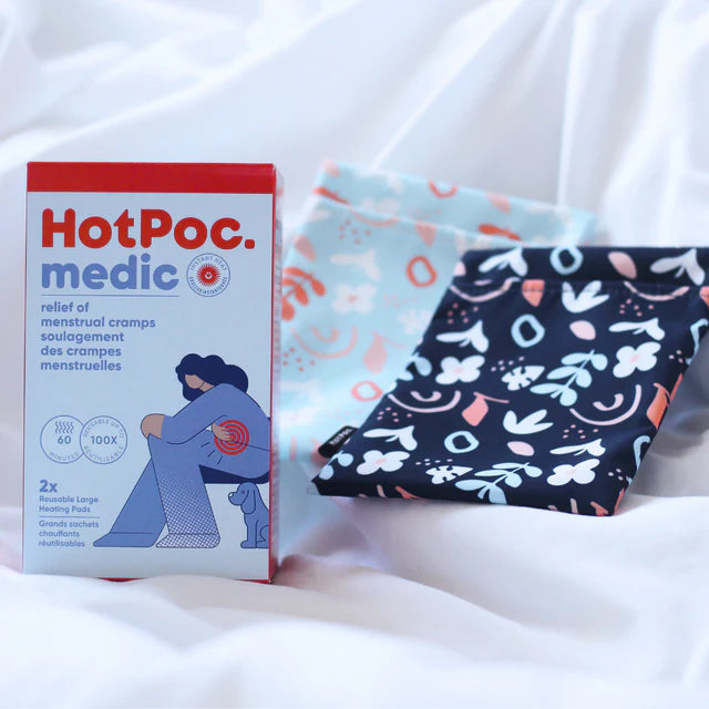 hotpoc médic 2 sachets réutilisables soulagement douleurs menstruelles
