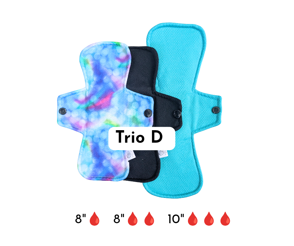 Effet au sec- Trio de serviettes étroites pour ado