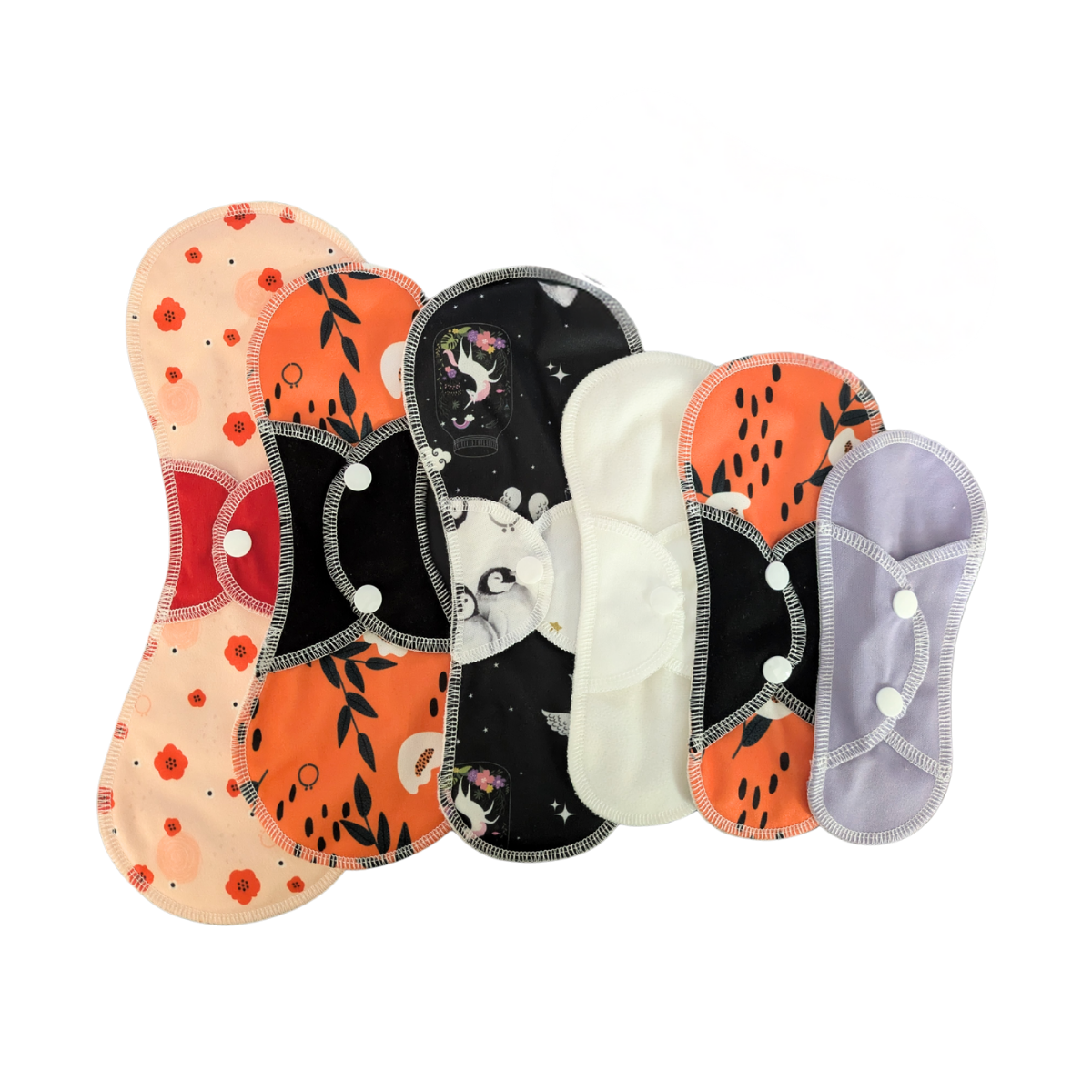 Serviettes hygiéniques lavables Bio | Maxi de Nuit