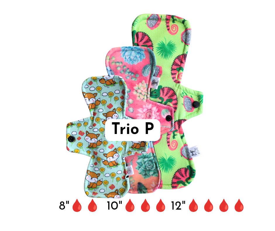 Effet au sec- Trio de serviettes étroites pour ado