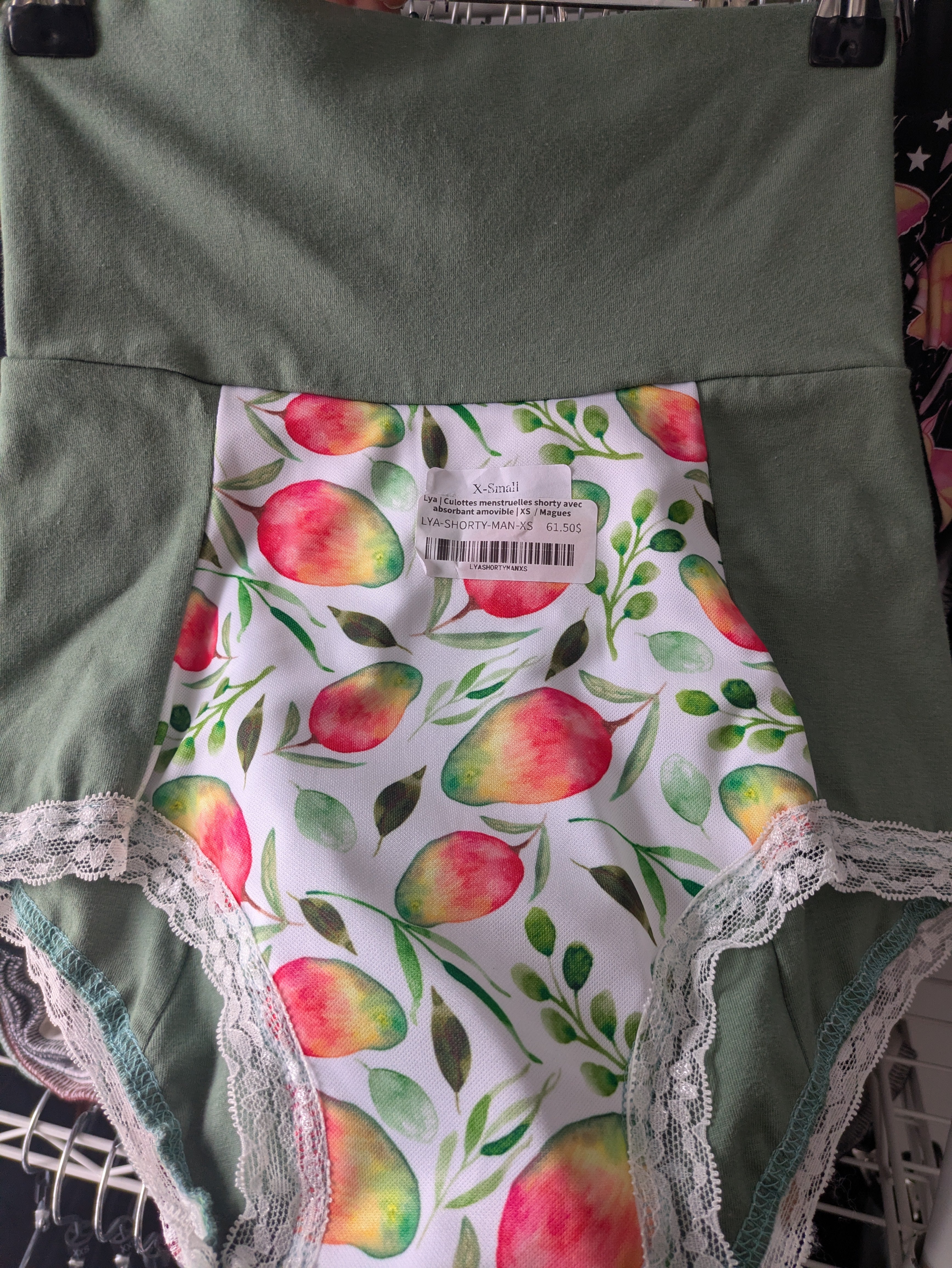 Culotte menstruelle protège-dessous taille haute + 1 panneau surprise