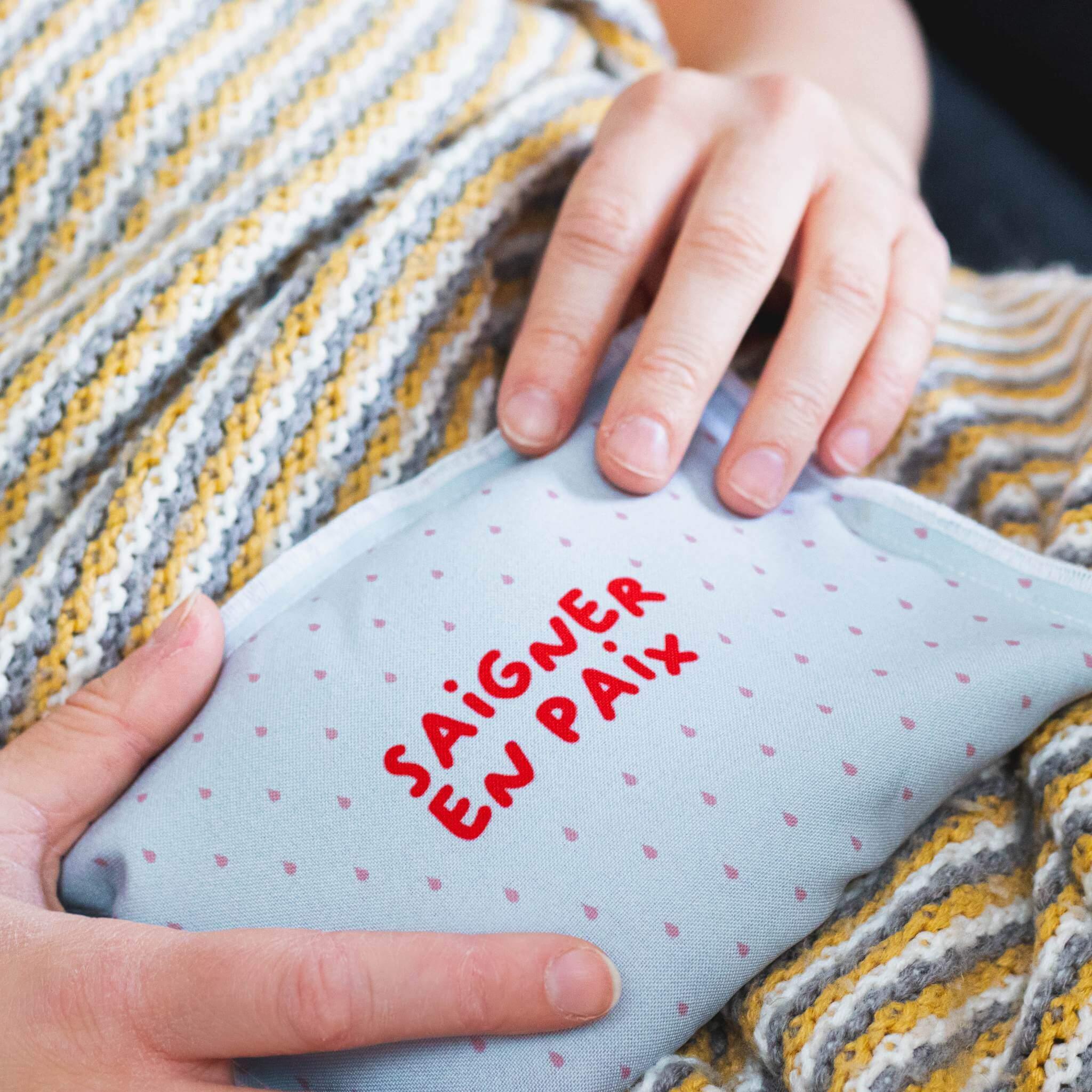 Sac chauffant Saigner en PAIX - Ta grand-mère Approuve