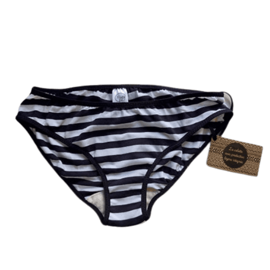 Culottes hygiéniques lavable protège-dessous avec absorbant intégré - tagrandmereapprouve
