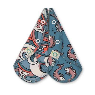 Duo de serviettes lavables naturelles non-teintes - tagrandmereapprouve