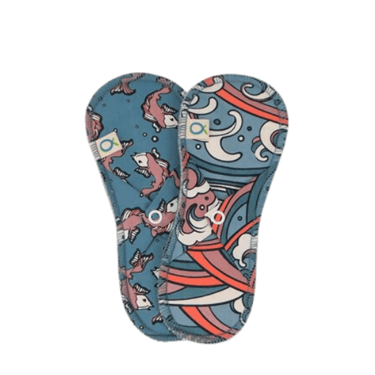 Duo de serviettes lavables naturelles non-teintes - tagrandmereapprouve