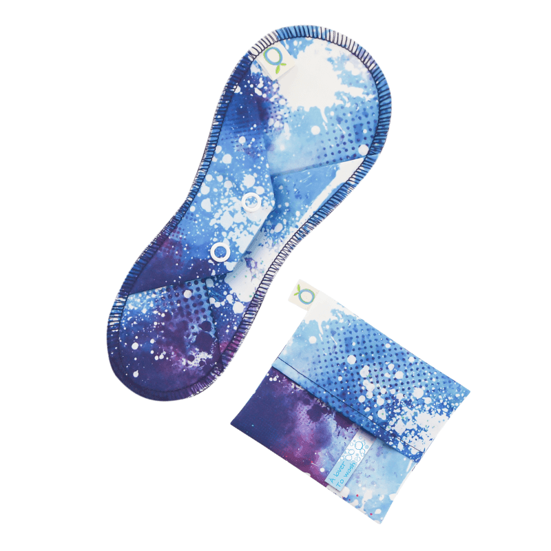 Duo Öko-Teen serviette hygiénique pour ado + pochette individuelle - Ta grand-mère Approuve
