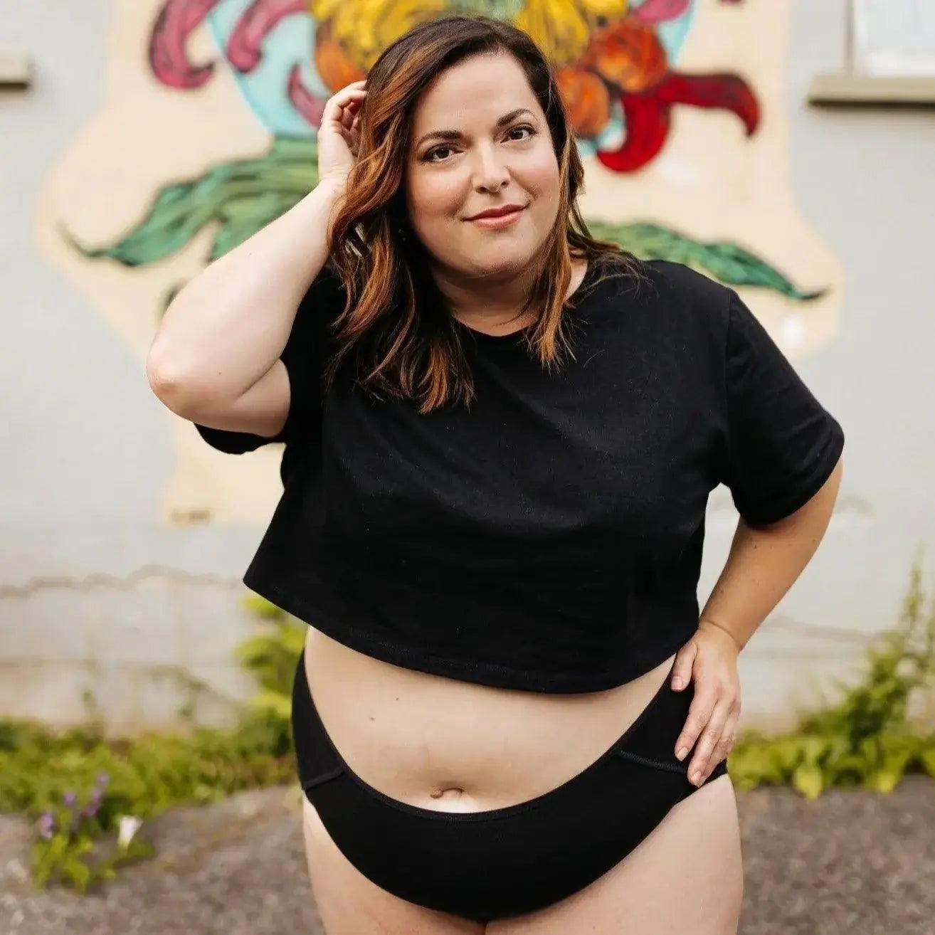 3XL-4XL Culottes hygiéniques protège-dessous de jour Taille Haute - Ta grand-mère Approuve