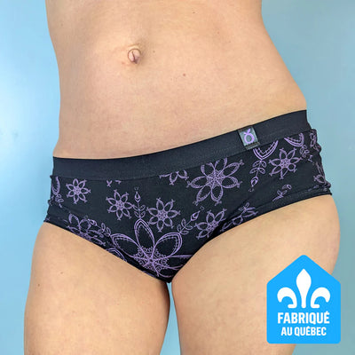 Culotte menstruelle lavable avec insert pour ado öko Créations 
