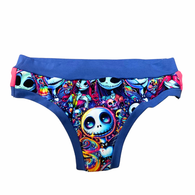 Culotte menstruelle tanga En coton noir 