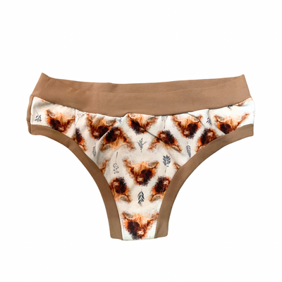 Culotte menstruelle tanga absorption régulière Les Créations Gabi 