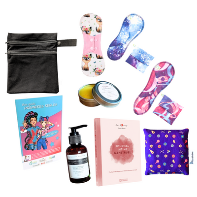 ensemble de départ pour ado menstruations