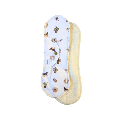 Serviette sanitaire bloome super absorbante en molleton bio Douce