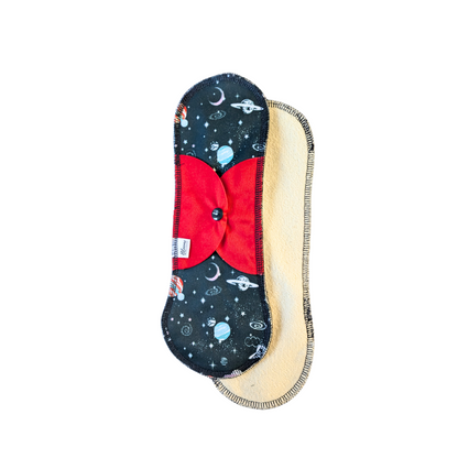 Serviette sanitaire bloome super absorbante en molleton bio Longue