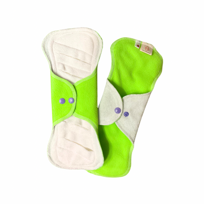 Serviettes hygiéniques lavables gusher incontinence flux intense