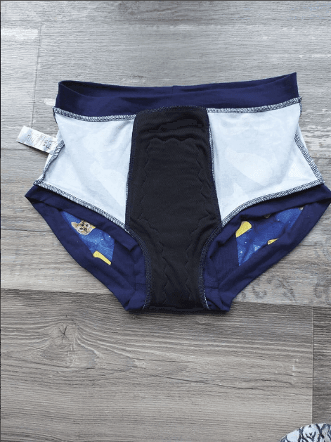 Culotte de nuit à panneau taille haute très absorbante - tagrandmereapprouve