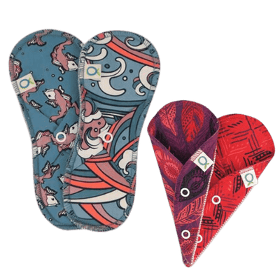 Duo de serviettes lavables naturelles non-teintes - tagrandmereapprouve