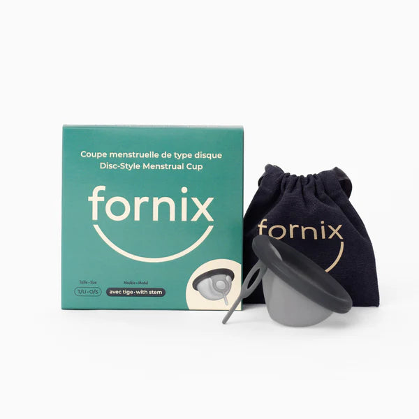 Coupe menstruelle de type disque Fornix