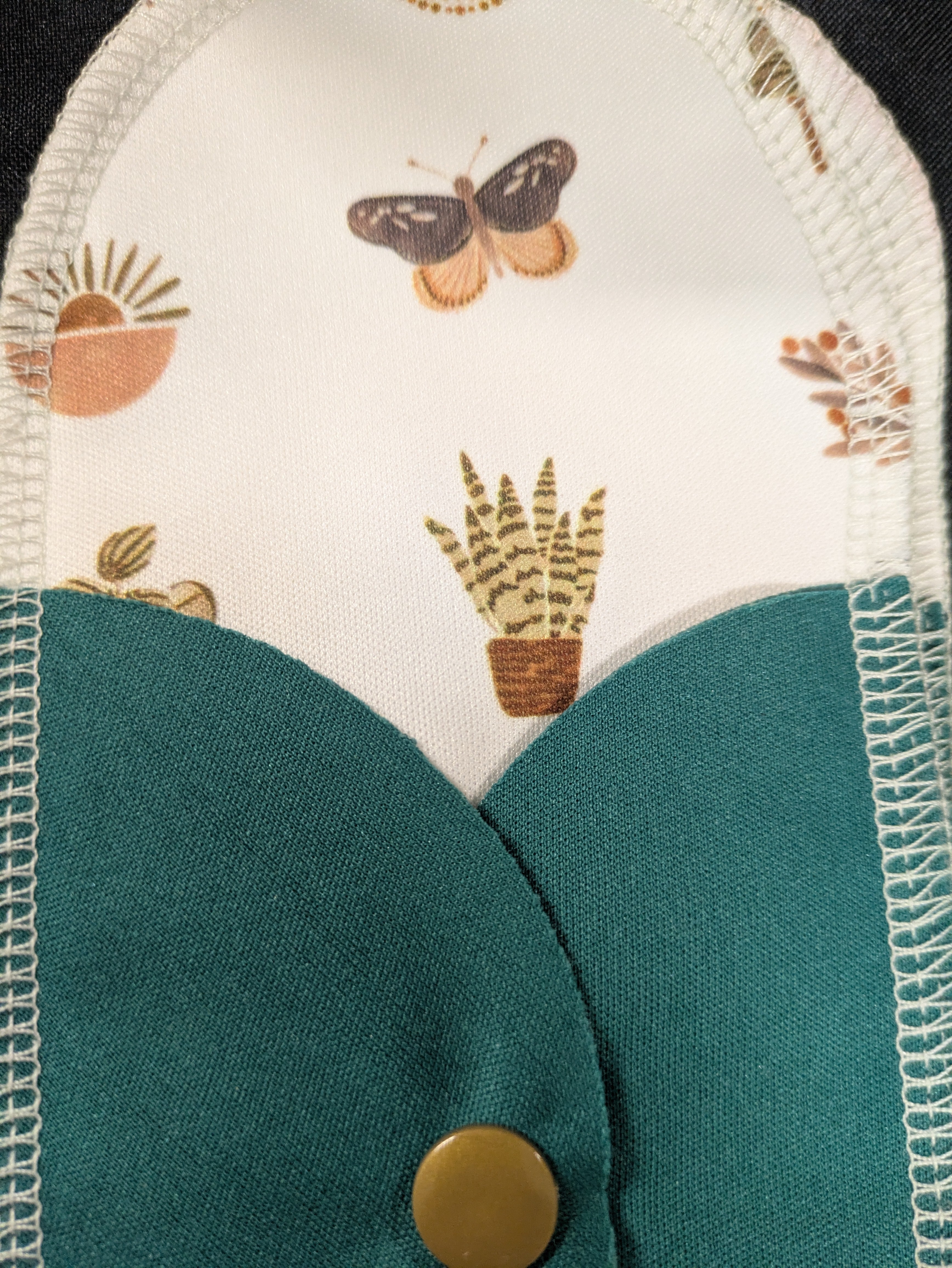 Serviettes sanitaires lavables SUPER en molleton Bloome