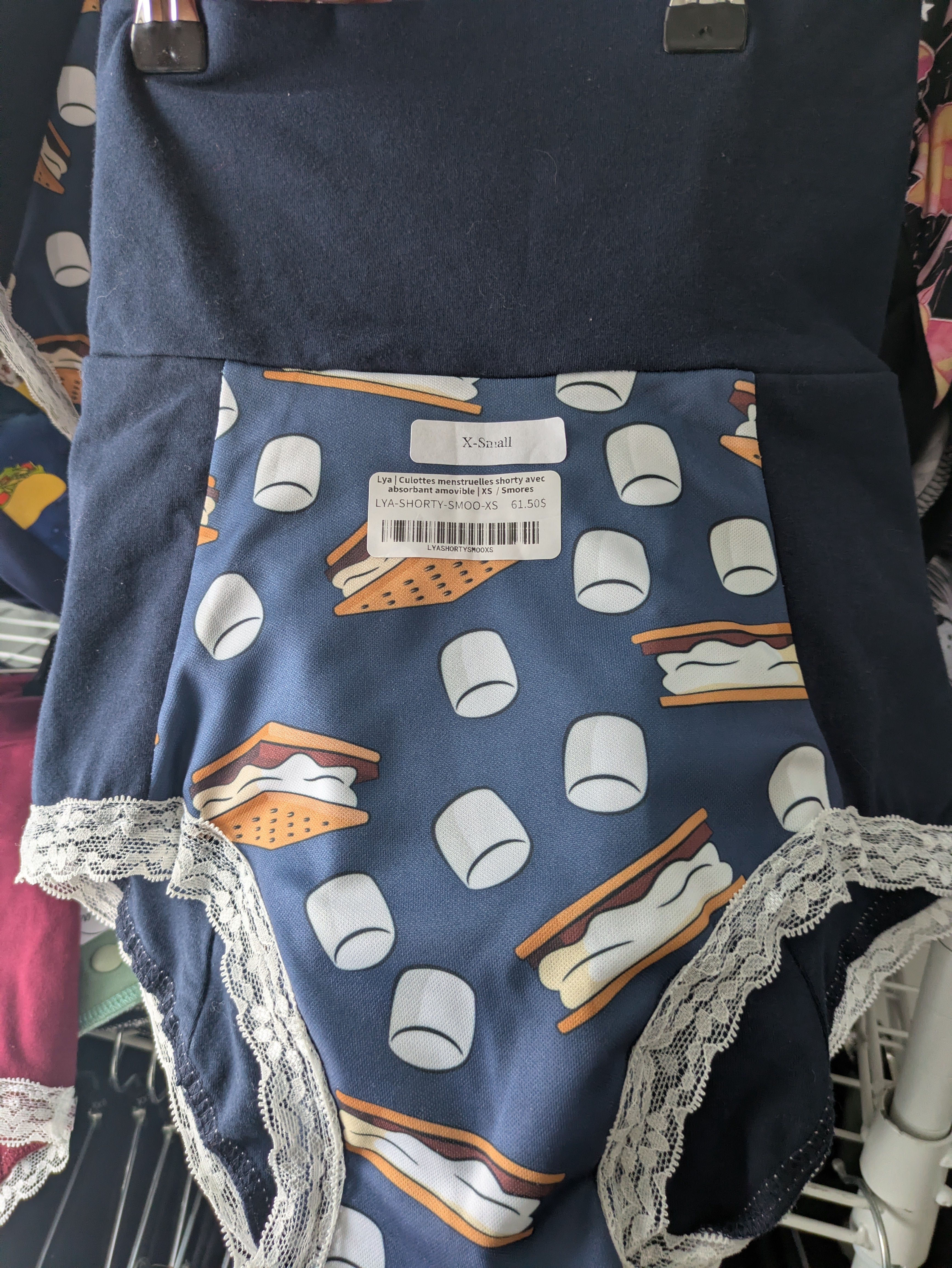 Culotte menstruelle protège-dessous taille haute + 1 panneau surprise