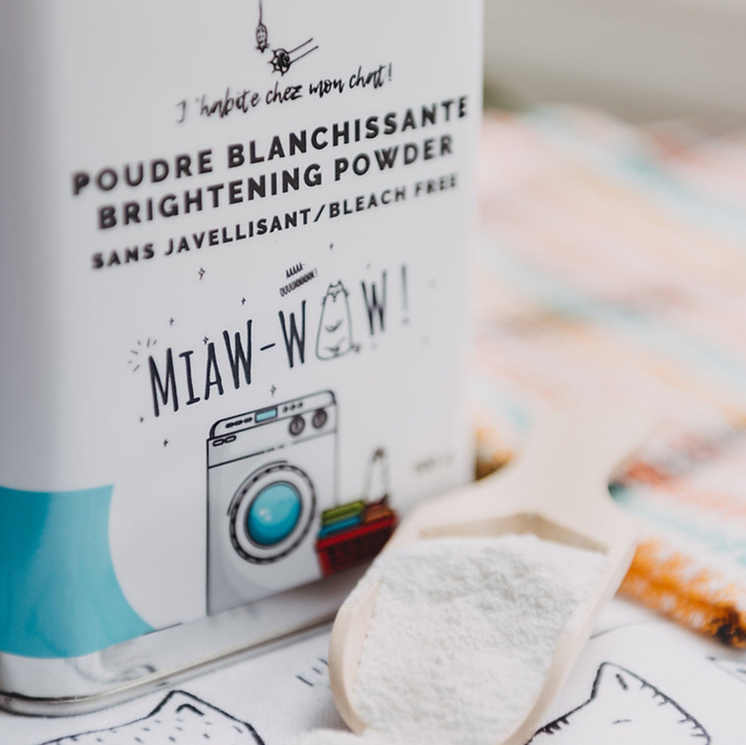 Poudre blanchissante Miaw-Wow sans javellisant