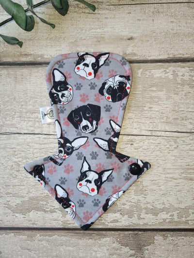 Serviette hygiénique lavable, tanga léger *effet au sec* 6 et 7 pouces - tagrandmereapprouve