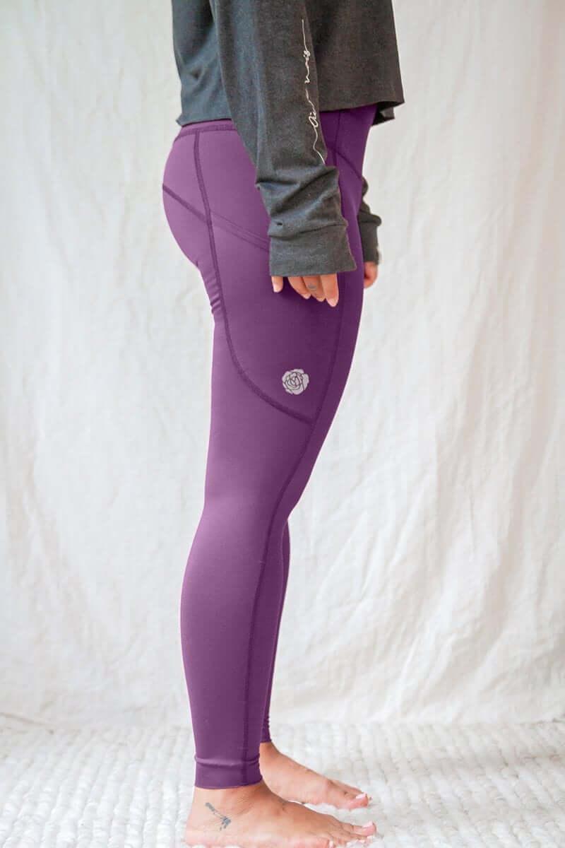 Legging de course fait à partir de plastique recyclé - tagrandmereapprouve