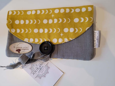 Petite pochette de transport format porte-feuille certifié Oeko-tex - Ta grand-mère Approuve