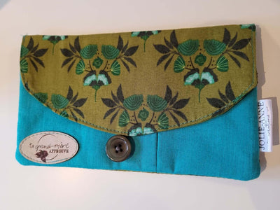 Petite pochette de transport format porte-feuille certifié Oeko-tex - Ta grand-mère Approuve